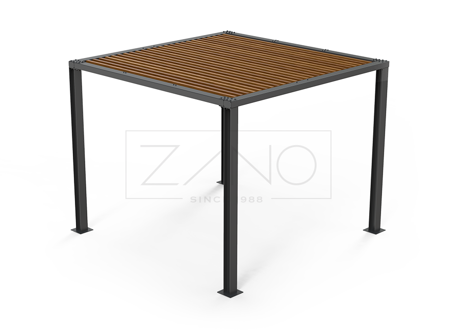 Pergola 3 x 3 m 22.001.1 | acciaio al carbonio