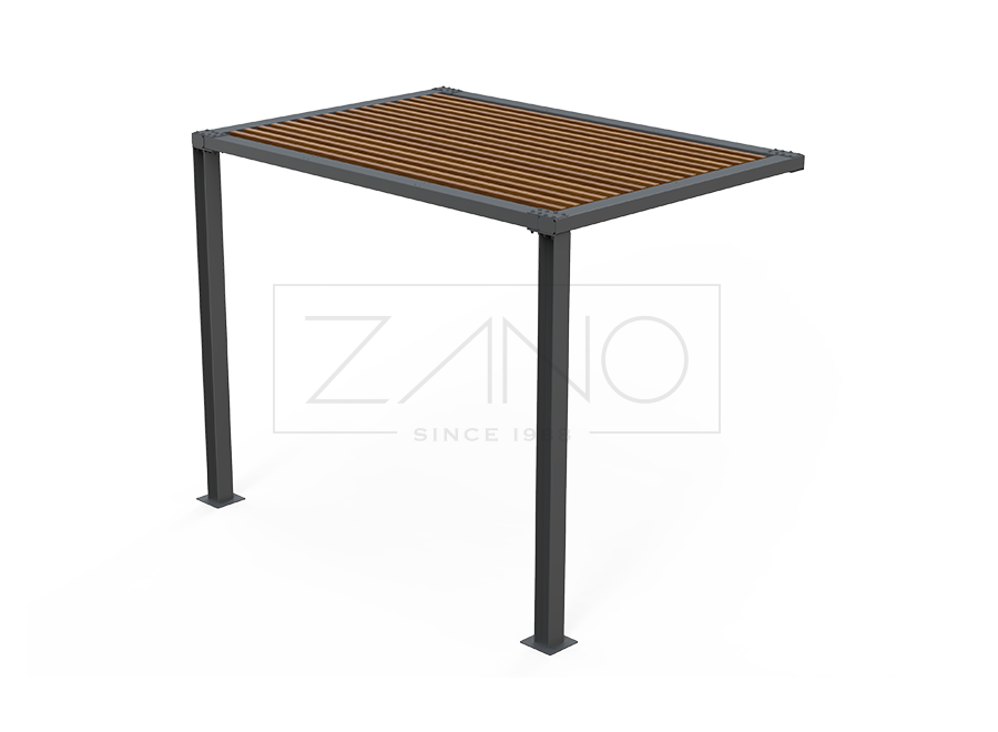 Pergola modulo 3 x 2 m 22.101.2 | ZANO arredo urbano