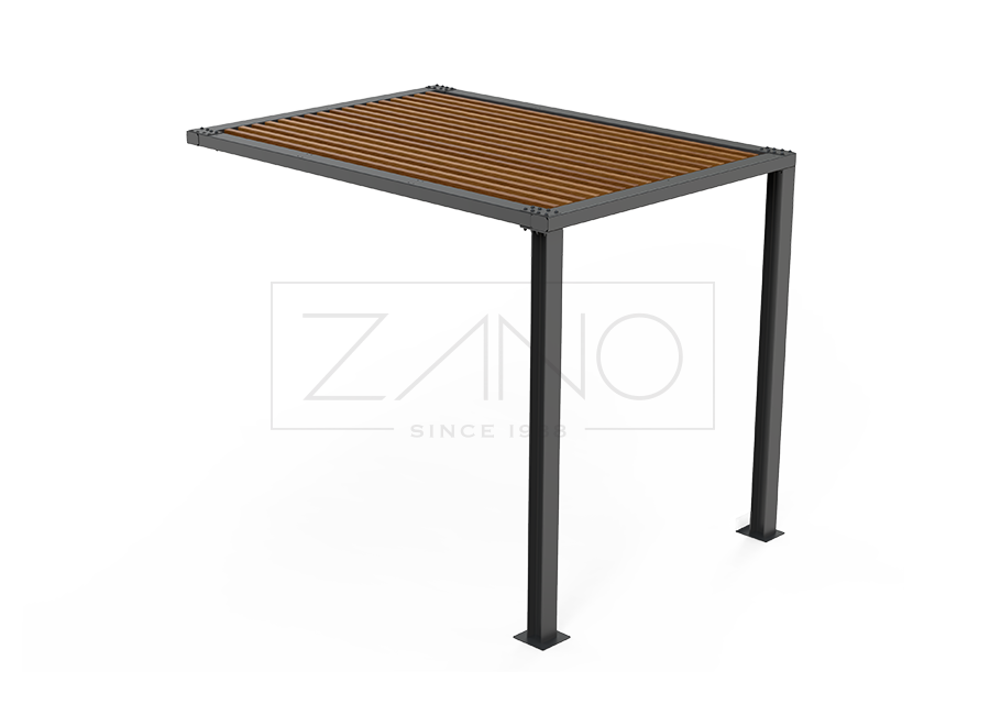 Modulo pergola 2 x 3 m 22.101.3 acciaio al carbonio