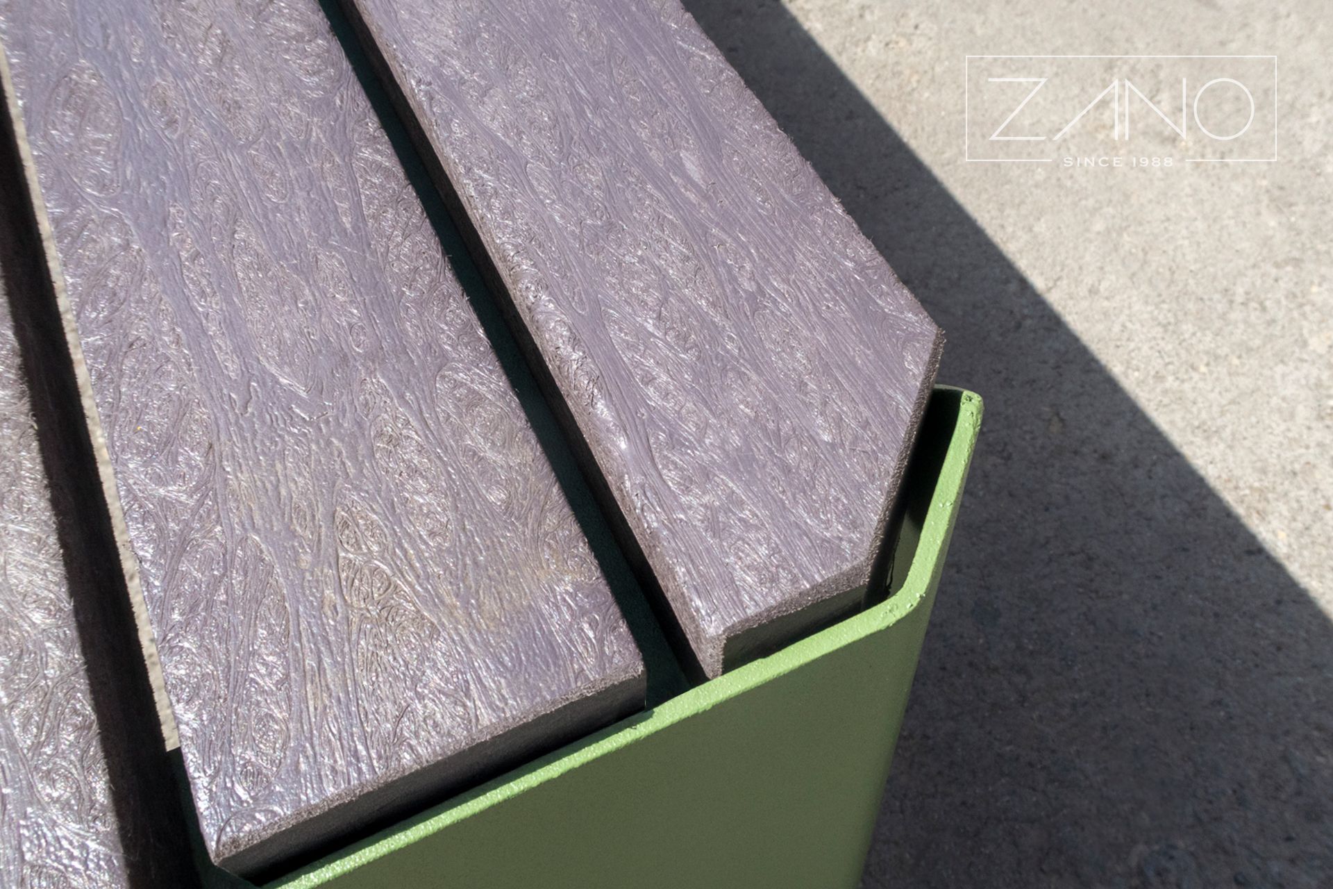 Panchina Stilo - Materiali di imitazione del legno - ecoplank