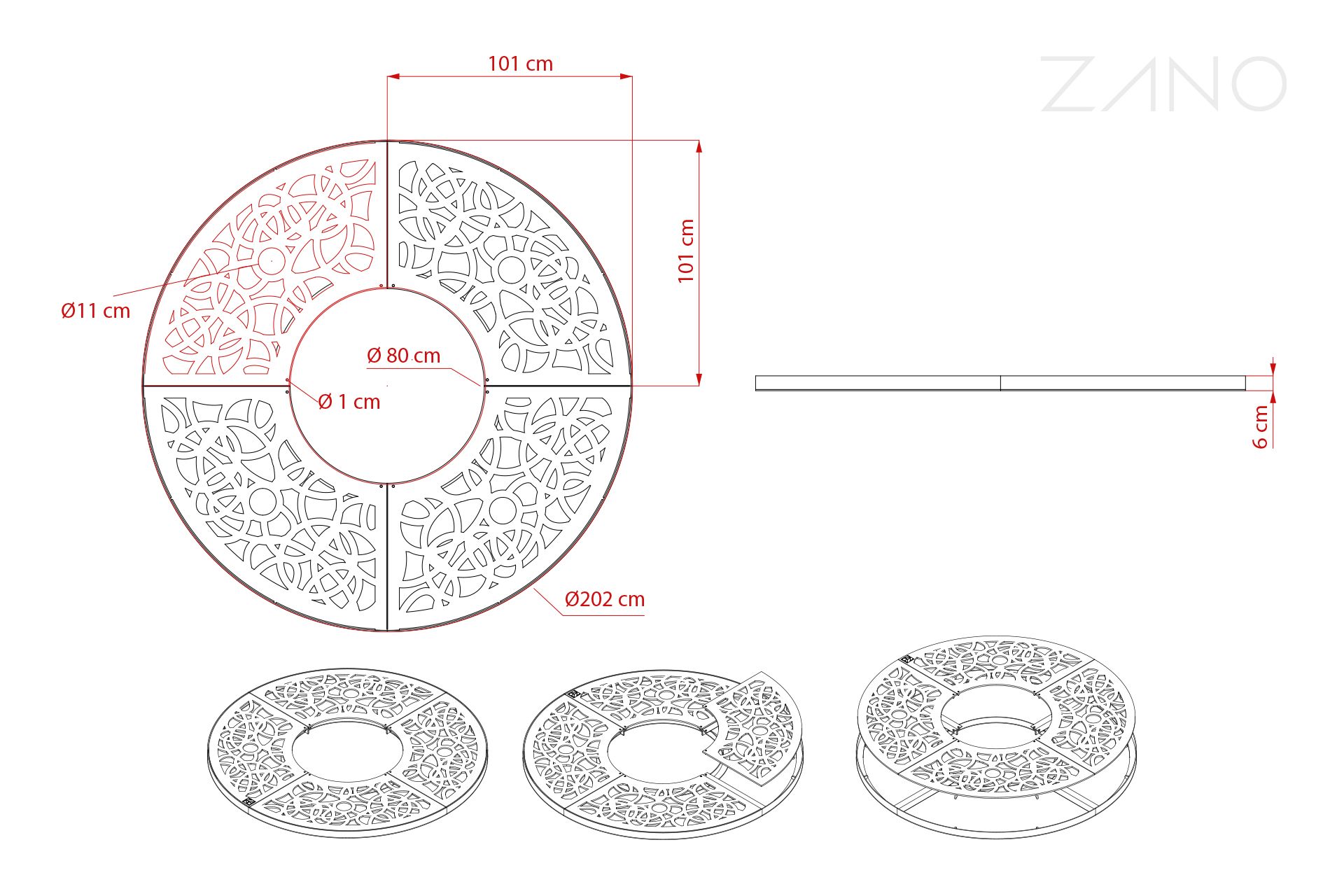 Dimensioni Acero 11.062 Dimensioni Acero 11.062