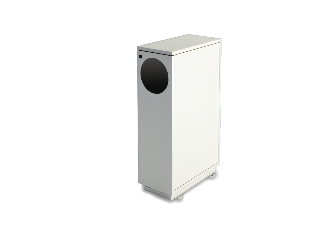 cestino in acciaio inox