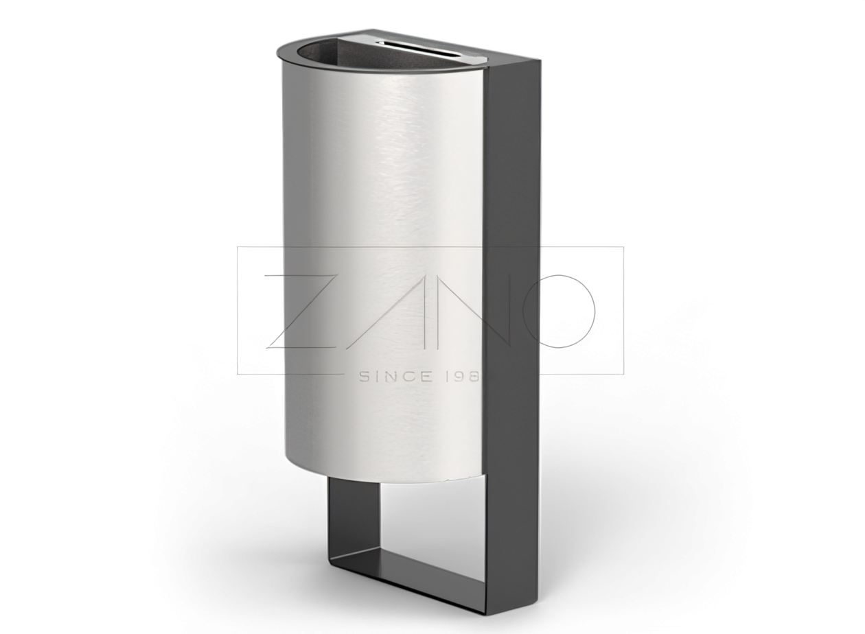 Cestino portacenere in piedi posacenere in piedi cestino per rifiuti esterno