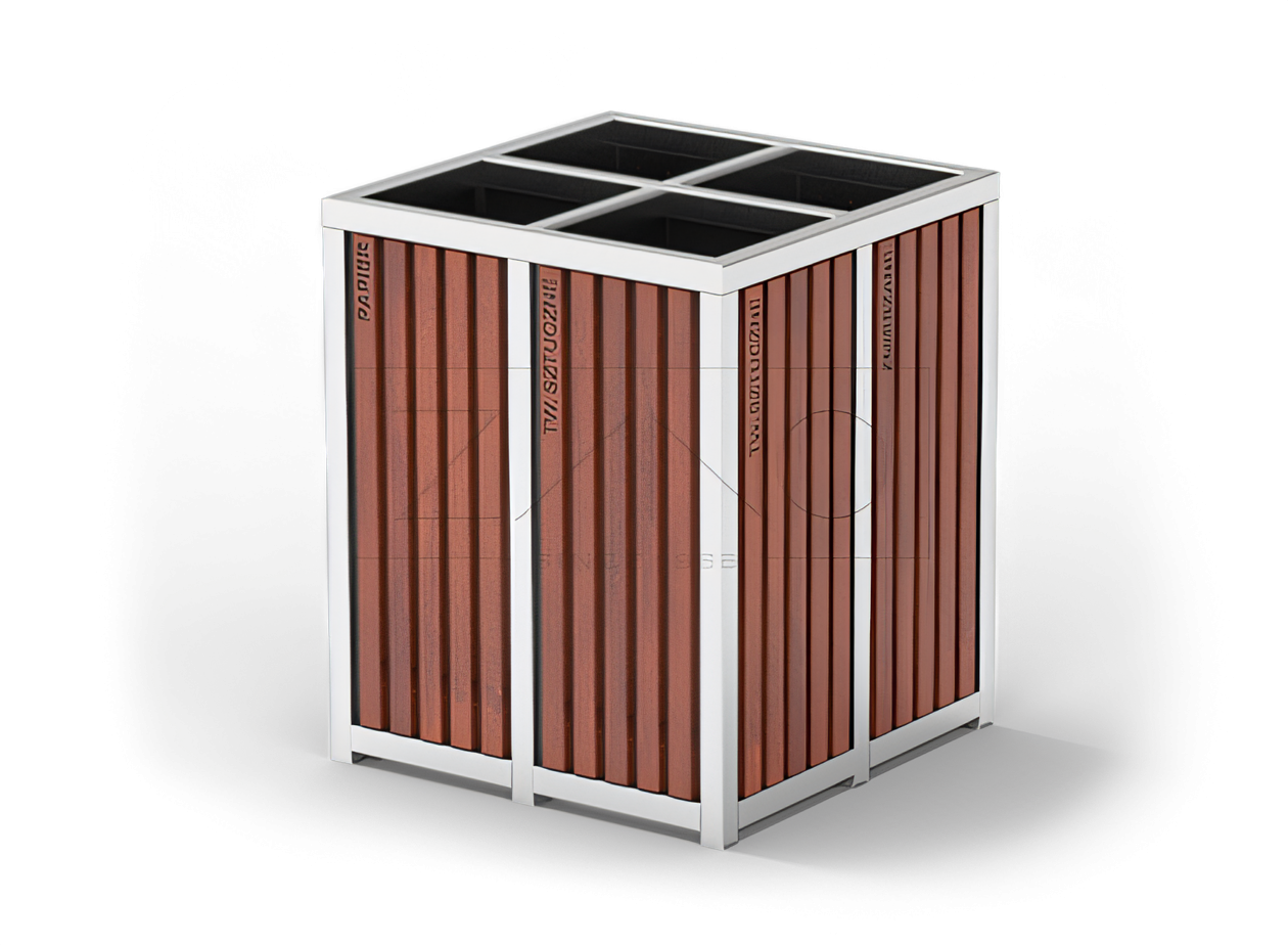 Cassonetti per la raccolta differenziata