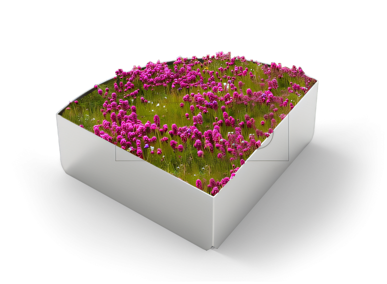 Vaso da fiori 06.450 della famiglia di arredi urbani Orbit Orbit urban pot per spazi urbani e interni di edifici