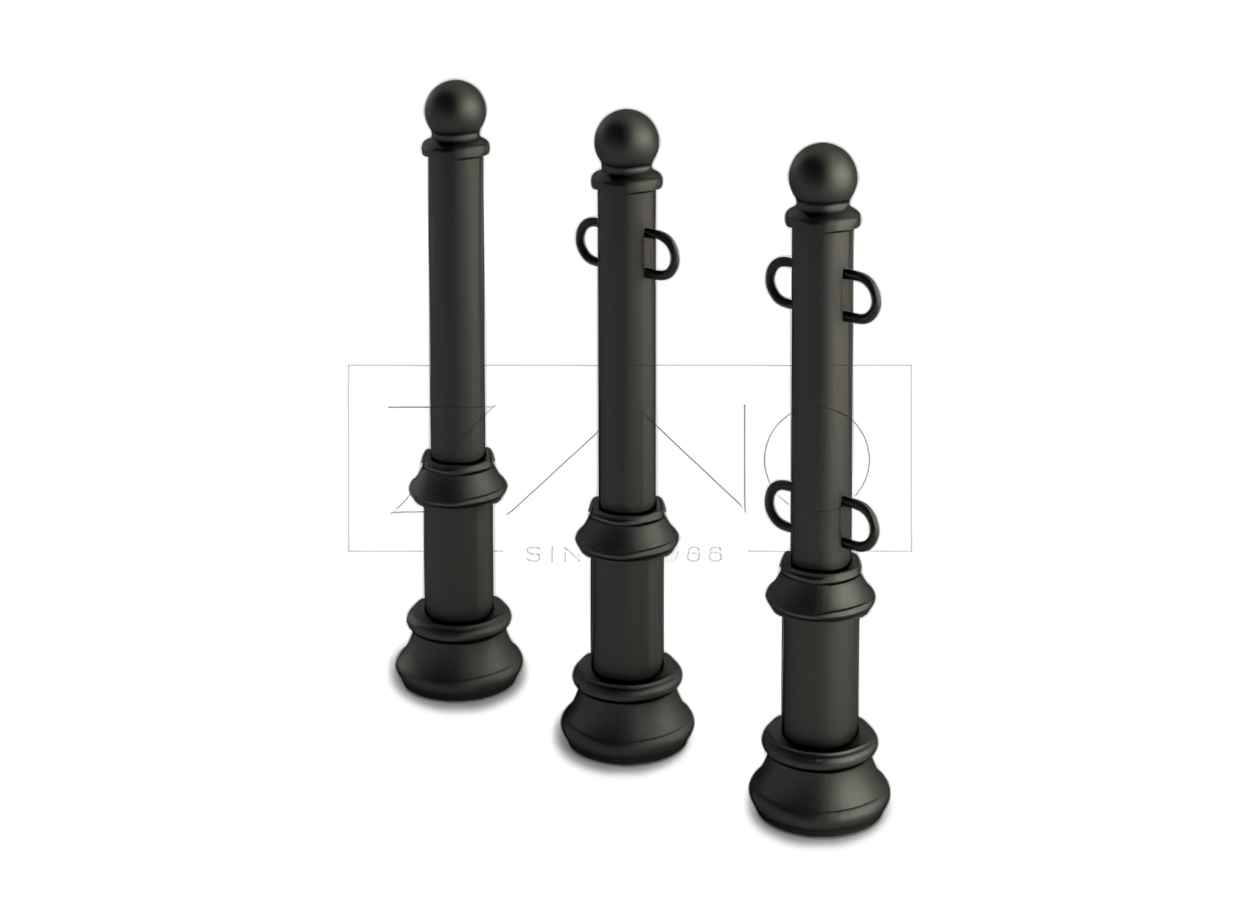 pali in acciaio massiccio