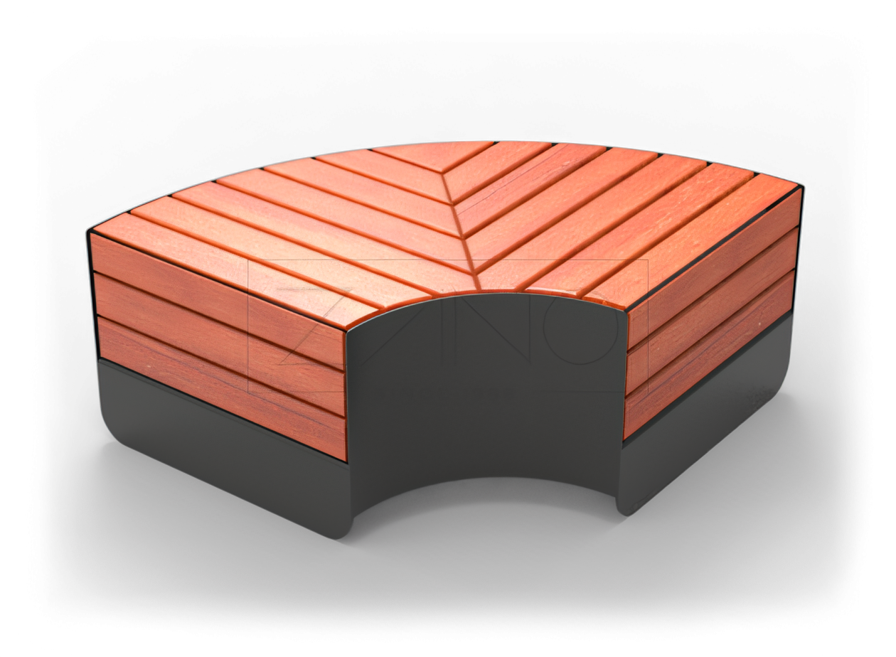 Panchina dal design moderno Univers di ZANO Panchina dal design moderno Univers di ZANO