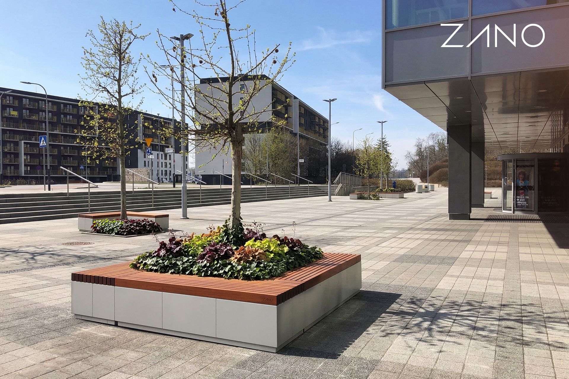 Panchine modulari Quadro di ZANO