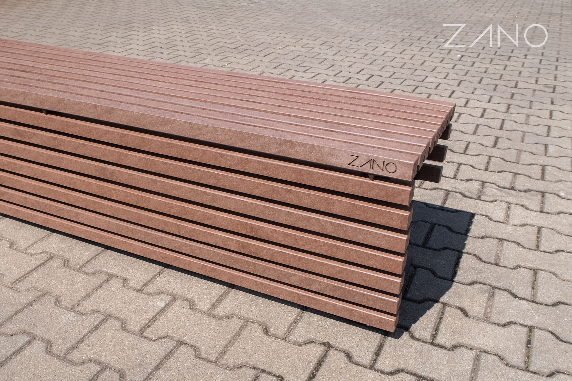 Panchina in eco plank