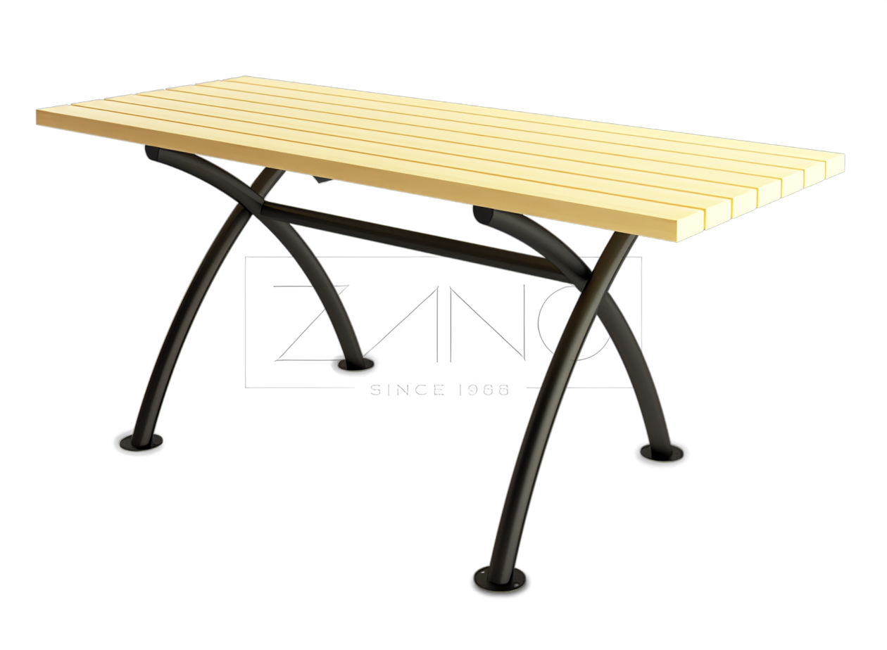 Eleganti tavoli in acciaio nero