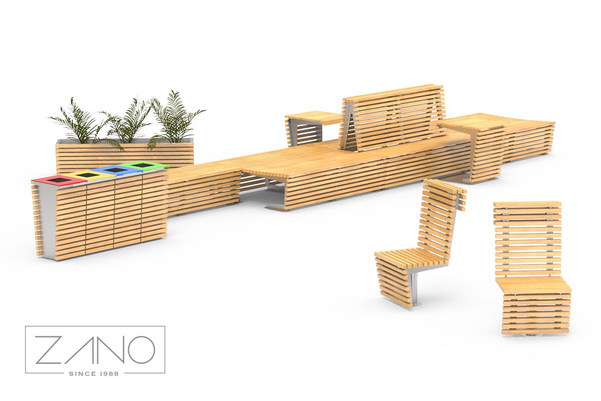 Linea di mobili Flash di ZANO Small Architecture