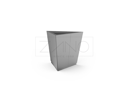 Il moderno vaso urbano IVO di dimensioni S