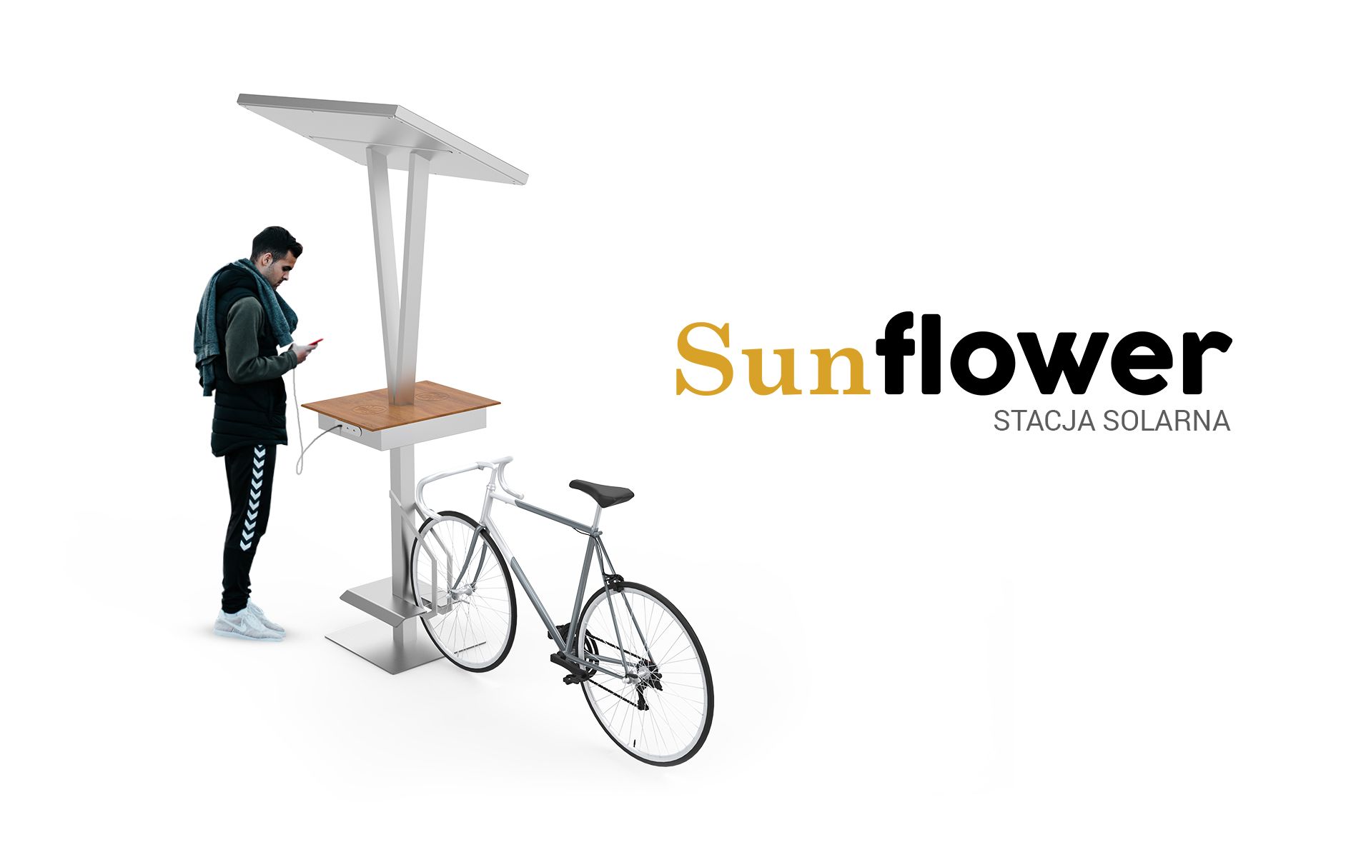 Stazione solare a girasole | ZANO Smart City