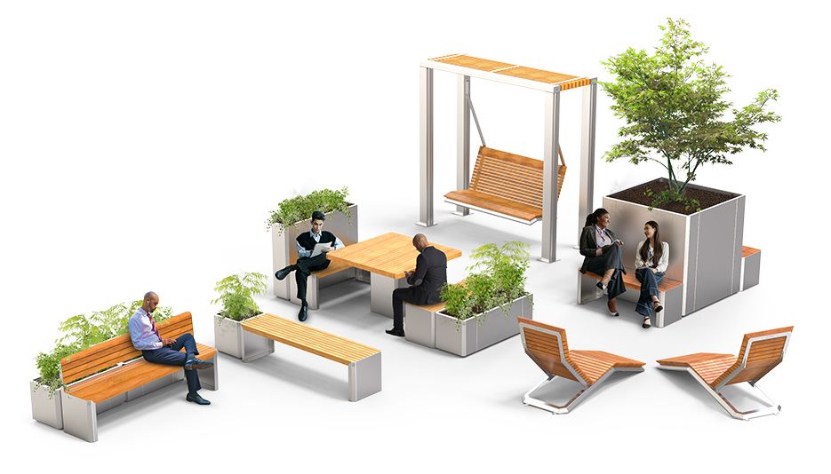 Stilo - linea di arredo urbano di ZANO